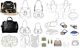 design professional handbag backpack luggage wallets  tech packs with  drawings