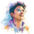 make beautiful illustration in my artistic style