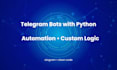create a custom telegram bot with python aiogram