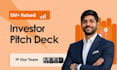 create professional powerpoint, canva investor pitch deck presentation design