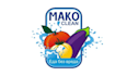design healthy clean fruit vegetable logo