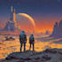 do an sci fi art, concept art, sci fi art illustration