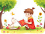 create a cute character for children book