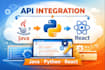integrate rest apis and fix backend bugs professionally