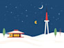 design cute flat characters and illustrations