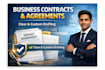 draft business contracts and agreements