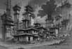 draw architecture and urban design sketches
