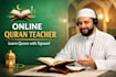 teach arabic language, hadith and tafseer