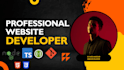 create you best website as a backend developer