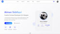 create professional portfolio website