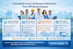 develop hospital, real estate and business management software