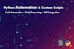 build custom python automation scripts