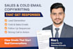 create sales and cold email copywriting that gets responses