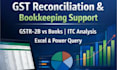 create excel and power query automation for gst and accounting
