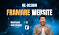 do framer design or redesign and framer website development