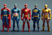 illustrate comic superhero cartoon graphic novel comic book