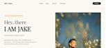 design a modern, responsive personal one page website