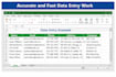 do data entry in excel, google sheet