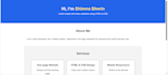 build a responsive one page website