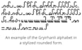 create a custom font for constructed scripts