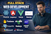 build website and provide full stack developer solutions for website development