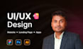 uiux design for web apps and landing pages in figma