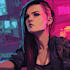creat cyberpunk, portrait art