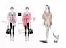 create elegant abaya fashion illustrations and textile print designs