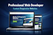 build a responsive website using HTML CSS javascript