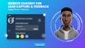 install a website chatbot for lead capture and feedback