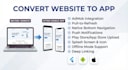 convert website to mobile app in 24 hours