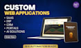 develop custom enterprise saas erp CRM and pos web applications