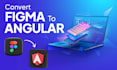 convert figma design to vue js or angular
