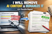 remove ai detection from your content with turnitin report