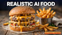 create realistic ai food and drink images for restaurant menu and blog