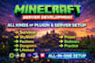 setup and configure a professional minecraft server