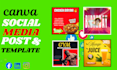 design pro social media posts and canva templates