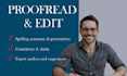 professionally edit and proofread your book