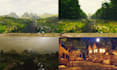 do 3d environment and low poly game asset modeling