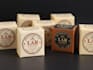 design candles and soap labels packaging
