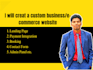 creat an SEO optimised custome website for you