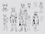 draw sketches with your character