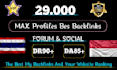 create 50 USA powerful profile seo backlinks,linkbuilding manually