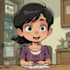 draw a cartoon character in a funny sketch