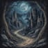 draw dark art illustration