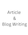 write ai assisted human edited blog and articles