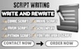 write custom python and fivem scripts for automation games and tools