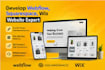 design, redesign and develop webflow website, webflow expert development
