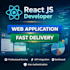 develop mern stack web application using react node js mongodb