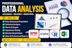 do statistical analysis using spss, stata,r and excel